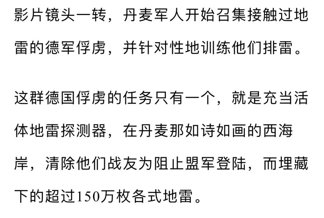 贝斯哲周末观影丨《地雷区》：生命不能承受之重