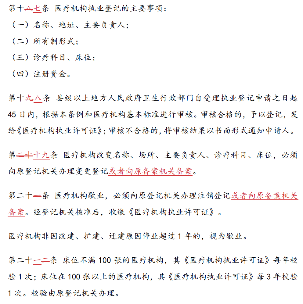 《医疗机构管理条例》迎来重大修改！诊所只需备案即可执业！丨贝斯哲